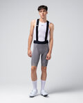 GOBIK Cycling bib shorts - ABSOLUTE 7.0 - grey