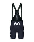 GOBIK Cycling bib shorts - LIMITED 6.0. K10 MOVISTAR TEAM 2024 - blue/white
