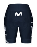 GOBIK Cycling shorts without bib - LIMITED K9 MOVISTAR TEAM 2024 LADY - blue/white