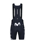 GOBIK Cycling bib shorts - REVOLUTION 2.0 K10 MOVISTAR TEAM 2024 - blue/white