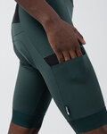 GOBIK Cycling bib shorts - GRIT 3.0 - green