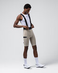 GOBIK Cycling bib shorts - GRIT 3.0 - beige