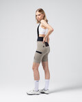 GOBIK Cycling bib shorts - GRIT 3.0 - beige