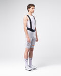 GOBIK Cycling bib shorts - LANCER NETCOMPANY INEOS DIAMOND 26 - white