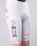GOBIK Cycling bib shorts - LANCER NETCOMPANY INEOS DIAMOND 26 - white