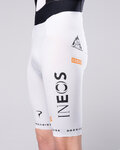 GOBIK Cycling bib shorts - LANCER NETCOMPANY INEOS DIAMOND 26 - white