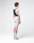 GOBIK Cycling bib shorts - LANCER NETCOMPANY INEOS DIAMOND 26 - white