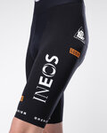 GOBIK Cycling bib shorts - LANCER NETCOMPANY INEOS 26 - black