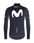 GOBIK Cycling thermal jacket - ENVY MOVISTAR TEAM 2024 - blue/white