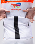 GOBIK Cycling gilet - PLUS 2.0 INEOS GRENADIERS 26 - white/orange
