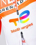 GOBIK Cycling gilet - PLUS 2.0 INEOS GRENADIERS 26 - white/orange