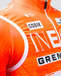 GOBIK Cycling gilet - PLUS 2.0 INEOS GRENADIERS 26 - white/orange