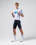 GOBIK Cycling gilet - PLUS 2.0 MOVISTAR TEAM 26 - white