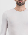 SPORTFUL Cycling long sleeve t-shirt - MIDWEIGHT LAYER - white