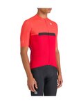 SPORTFUL Cycling short sleeve jersey - PISTA - red