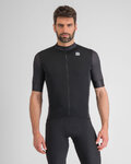 SPORTFUL Cycling short sleeve jersey - SRK - black
