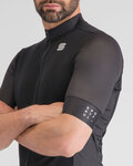 SPORTFUL Cycling short sleeve jersey - SRK - black