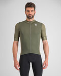 SPORTFUL Cycling short sleeve jersey - BEETLE - green