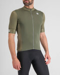SPORTFUL Cycling short sleeve jersey - BEETLE - green