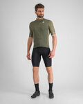SPORTFUL Cycling short sleeve jersey - BEETLE - green