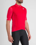 SPORTFUL Cycling short sleeve jersey - SRK - red