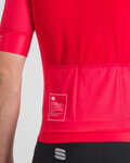 SPORTFUL Cycling short sleeve jersey - SRK - red