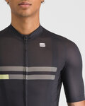 SPORTFUL Cycling short sleeve jersey - STARLIGHT - black