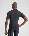 SPORTFUL Cycling short sleeve jersey - CLASSIC - black