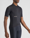 SPORTFUL Cycling short sleeve jersey - CLASSIC - black
