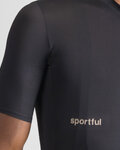 SPORTFUL Cycling short sleeve jersey - CLASSIC - black