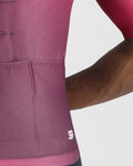 SPORTFUL Cycling short sleeve jersey - LIGHT - purple/bordeaux