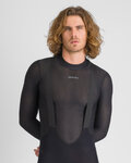 SPORTFUL Cycling long sleeve t-shirt - WINTER LAYER TEE LS - black