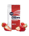 GU Cycling nutrition - ENERGY CHEWS 60 g STRAWBERRY
