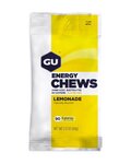 GU Cycling nutrition - ENERGY CHEWS 60 G LEMONADE