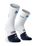 GOBIK Cyclingclassic socks - LIGHTWEIGHT 2.0 MOVISTAR TEAM 26 - white/black