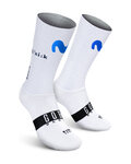 GOBIK Cyclingclassic socks - VORTEX 2.0 MOVISTAR TEAM 26 - white
