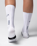 GOBIK Cyclingclassic socks - VORTEX 2.0 MOVISTAR TEAM 26 - white