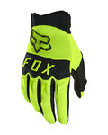 FOX Cycling long-finger gloves - DIRTPAW - yellow