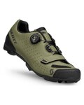 SCOTT Cycling shoes - MTB COMP BOA - green/black