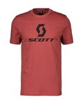 SCOTT Cycling short sleeve t-shirt - ICON - red