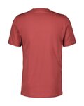 SCOTT Cycling short sleeve t-shirt - ICON - red