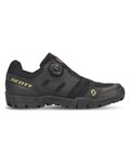 SCOTT Cycling shoes - SPORT CRUS-R W - black/gold