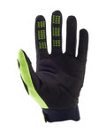 FOX Cycling long-finger gloves - DIRTPAW - yellow/black