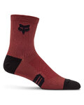 FOX Cyclingclassic socks - 6" RANGER - bordeaux