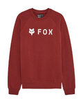 FOX hoodie - ABSOLUTE FLEECE - red