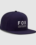 FOX Cycling hat - NON STOP TECH SNAPBACK - blue