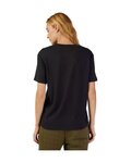 FOX Cycling short sleeve t-shirt - W FOX HEAD - black