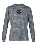 FOX Cycling summer long sleeve jersey - RANGER - grey
