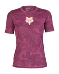 FOX Cycling short sleeve jersey - RANGER TRU DRI W - bordeaux