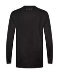FOX Cycling summer long sleeve jersey - RANGER LS HEAD - black